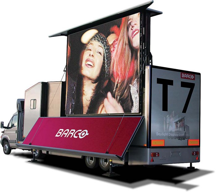 Mobile Led walls